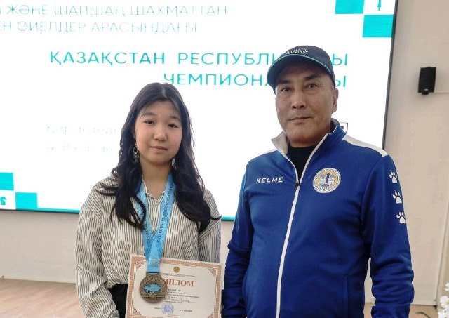 Наша шахматистка - бронзовый призер Чемпионата Казахстана по рапиду 2026!
